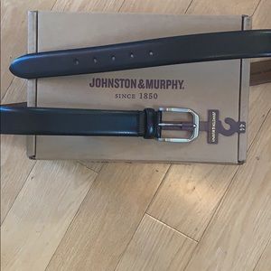 Johnston and Murphy Belt - black - NEW